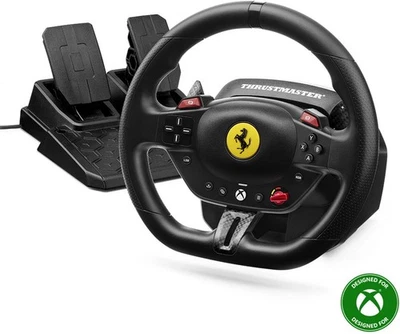 Thrustmaster T98 Ferrari 296 GTS - Volant de course avec pédales - Xbox Series & - Photo 1/4