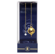 DELUXE GOLD DROP PENDULUM LO SCARABEO GOLD METAL DIVINATION NEW
