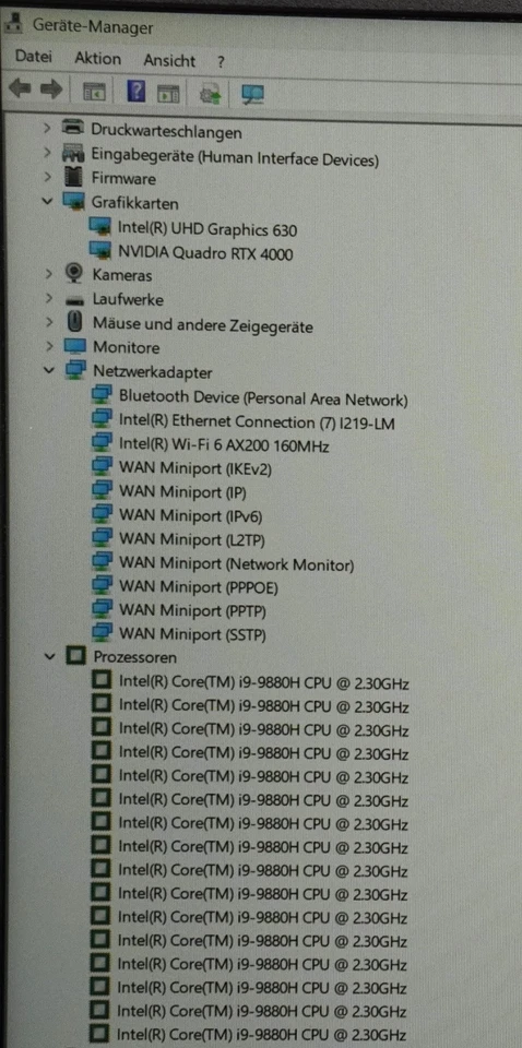 Lenovo ThinkPad P53 · i9-9880H · 64GB · 1TB, Foto 3 von 5