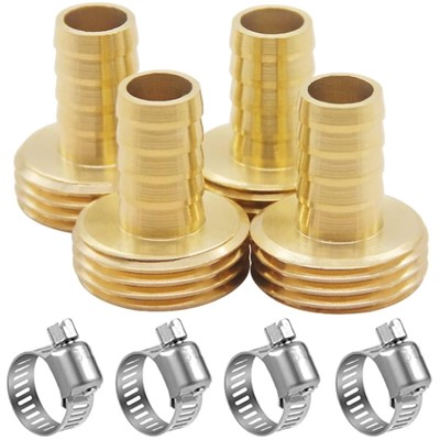 Durable Brass Hose Barb x GHT Male Fitting