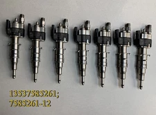 Fuel Injector 13537585261-12 For BMW N54 N63 INDEX 335i 535 550 650 740 750 3.0L
