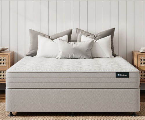 ❤️Sealy Advantage Bed~GETAWAY DOUBLE Firm Ensemble Mattress & Base Vic❤️ - Picture 4 of 11
