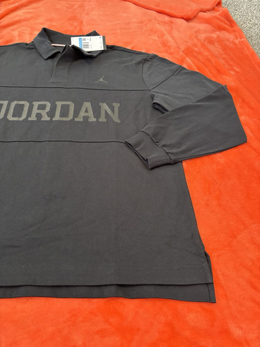 Polo Nike Jordan Rugby Manga Larga Talla Grande Minorista $90 Totalmente Nuevo - Imagen 1 de 4