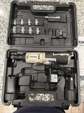 NINOUKO Cordless Electric Ratchet Wrench Set, 3/8 12V Power Ratchet Driver