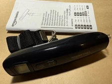 Amazon Basics Portable Digital Luggage Weight Scale for Travel, One Size, Black