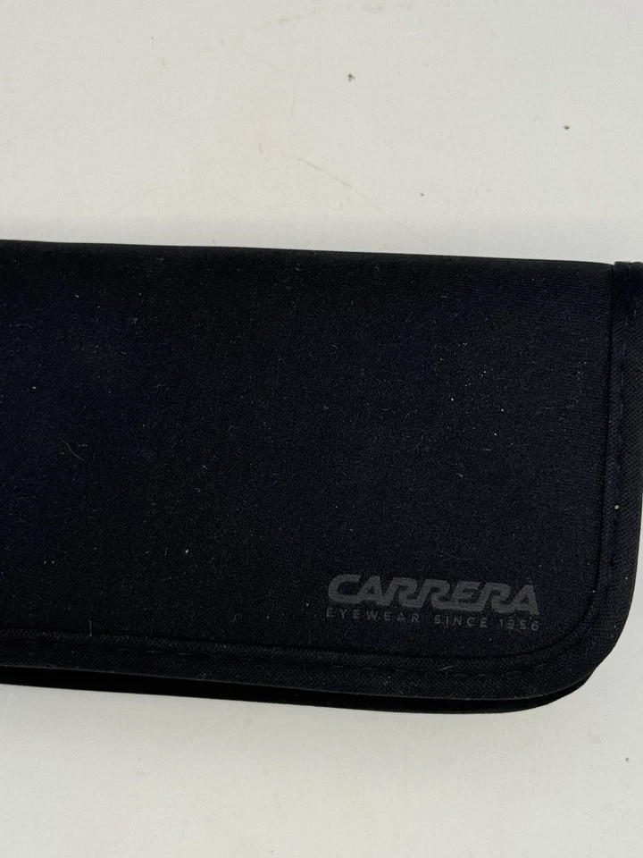 CARRERA GAFAS DE SOL PARA HOMBRE SOLO ESTUCHE NEGRO ROJO Y BLANCO RIBETE NUEVO SIN ETIQUETAS Foto 3 de 4