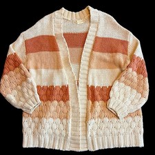 altar'd state Open Front Oversized Cardigan sz Medium