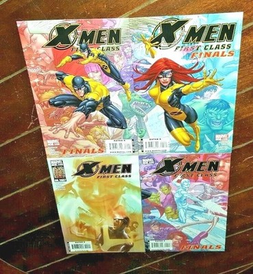 X-Men: First Class Finals #1 thru #4, (2009, Marvel): Finals!
