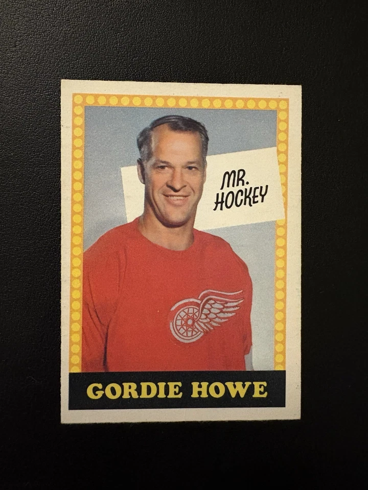 1969-70 OPC O PEE CHEE # 193 GORDIE HOWE RARE WITH # MR HOCKEY VG-EX SHARP!! - Image 2 of 4