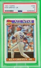 1991 Topps: Ken Griffey Jr. [All-Star Insert] HOF (#392) [VG] PSA 3