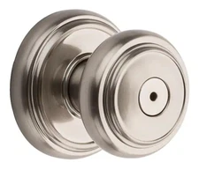 Baldwin Prestige Alcott Satin Nickel Bed/Bath Door Knob 353 ATK RDB 15