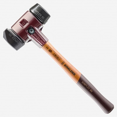 Halder Simplex Mallet with Black Rubber/STAND-UP Black Rubber Inserts and Cast I