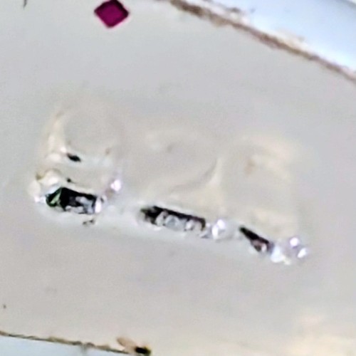 Oval Cut Lab-Created Pink Diamond Opal 925 Ring Size 9 - Picture 7 of 9