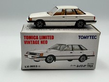 Tomytec Tomica Limited Vintage LV-N03 Nissan Leopard TR-X, White, 1:64 NIB