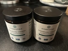 Cymbiotika Metabolic Health Lot 2 Jars 112 Capsules Best used by 11/2025 Sealed!