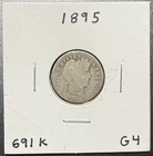 1895 P Barber Dime Silver  *Free S/H After 1st Item*