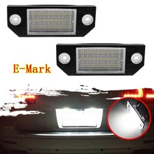 2X LED Kennzeichenbeleuchtung Nummerschild Leuchte Für Ford Focus 2 MK2 C-Max