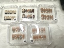 5 Set Handmade Medium Press-On Nails