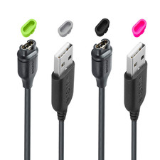 Charger Cable Compatible with Garmin Watch - 3.93Ft Length 2Pack 4 Colors Cha