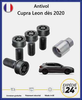 FARAD STARLOCK Wheel Lock Nuts Black Matte 4 Locks 2 Sockets
