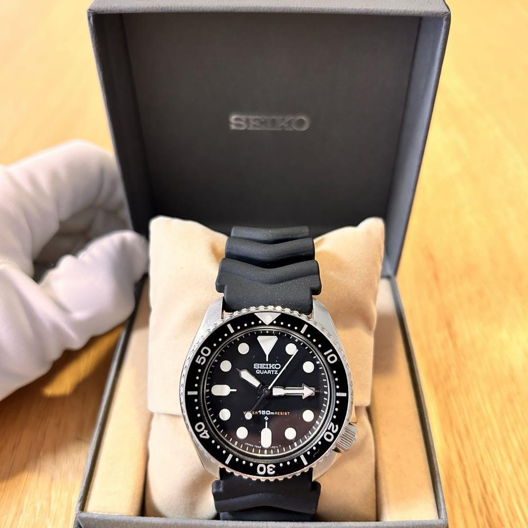 SEIKO FIRST QUARTZ DIVER JDM MODEL JAPAN VINTAGE 7548-7000 SEIKO FIRST QUARTZ DIVER JDM MODEL JAPAN VINTAGE 7548-7000