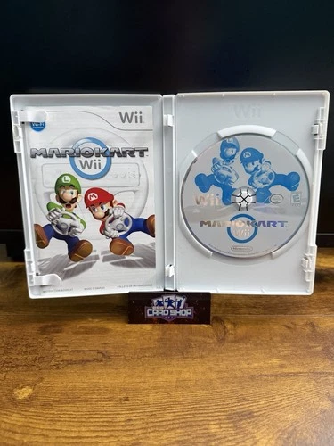Mario Kart Wii (Nintendo Wii, 2008) DISC ONLY W/Manual Tested & Working