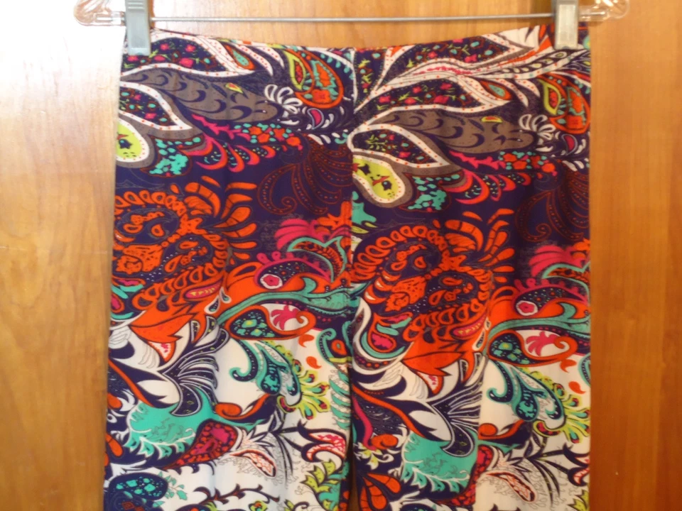 Pijama/pantalones de salón geométricos multicolores talla grande "gran par" Foto 2 de 4