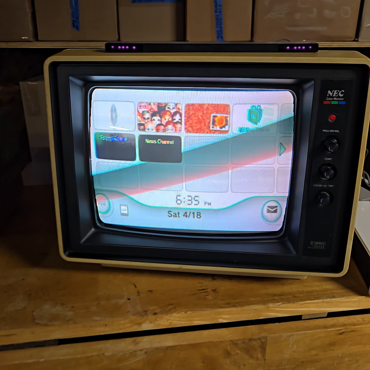 Vintage NEC JC-1201M(A) Display Terminal Color Monitor 12