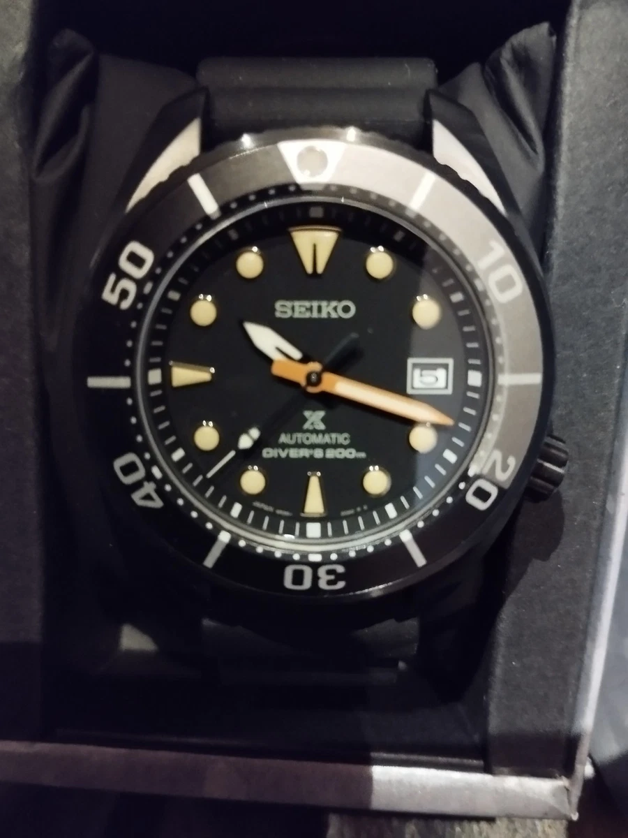 Seiko Prospex SPB125J1 Sumo Black Series Limited Edition 45mm Neu Ungetragen