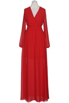 Comma Kleid Damen Dress Damenkleid Gr. 32 Rot #yp89i4c