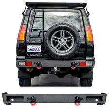 Vijay For 1999-2004 Land Rover Discovery II Rear Bumper with D-Rings