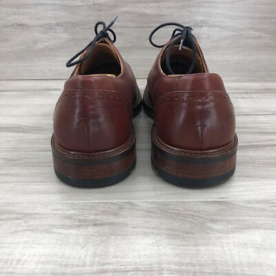 Mr. B\'s Aldo Oxfords Mens 12 Brown Leather Wingtip Derby Dress Shoes Mr. B main image 3