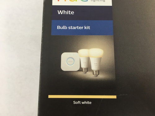 NEW Philips Hue 60W A19 LED Bulb Wireless Starter Kit w/ Bridge Bluetooth 2700K - Picture 4 of 17