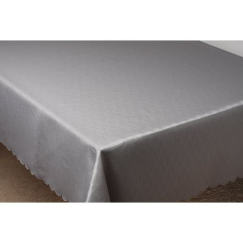 70 x 140 INCH OBLONG SHELL TABLECLOTH 14 COLOURS NON-IRON, STAIN PROOF, WASHABLE - Picture 26 of 27
