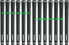Lamkin Crossline Plus Standard+ Golf Grips 60R Grey/Black  Set of 13