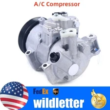AC A/C Compressor w/Clutch 8831002710 For Toyota Corolla & Matrix 1.8L 2011-2014