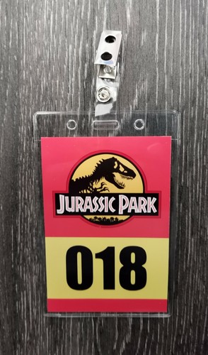 Jurassic Park - Clip-on InGen ID Photo Pass Badge Set Prop Collection Cosplay - Picture 52 of 53