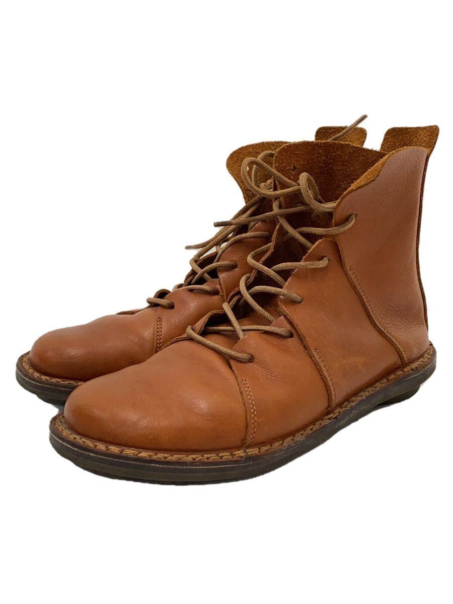 Trippen lace up boots NOMAD Orange leather Used | eBay Trippen lace up boots NOMAD Orange leather Used | eBay