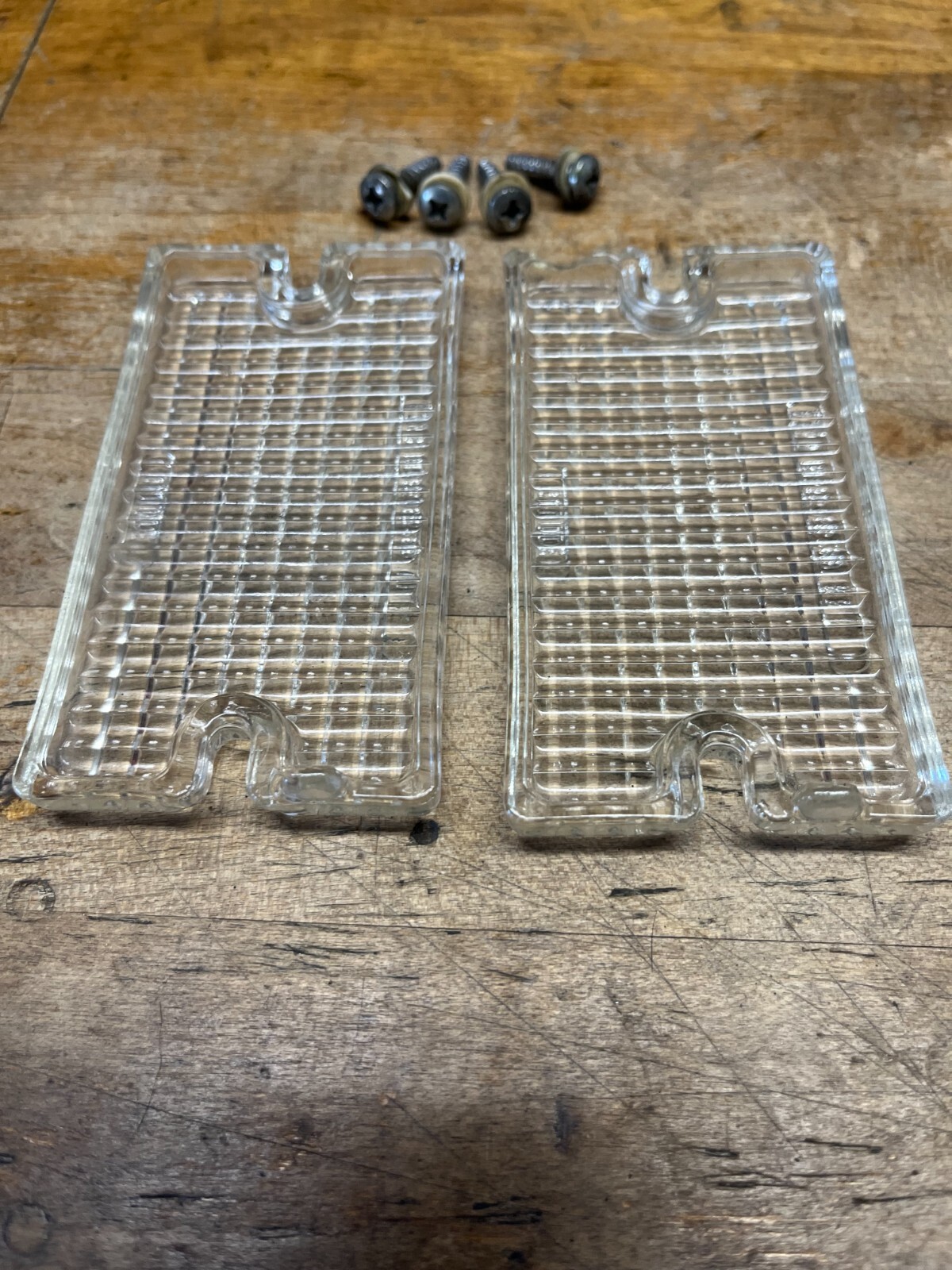 84 96 C4 Corvette Under Hood Light Glass Lens pair OEM GM 16506291 9