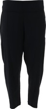 Truth Style Woven Cropped Pants Black L NWOT 260