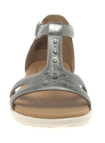 Metallic Reisal Sandals 7d Womens Clarks Uk Un Pewter wEIqTq