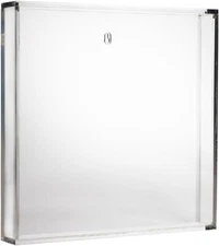 MVP Disc Golf Disc Frame - Crystal Clear Acrylic Display Case with Mounting Har