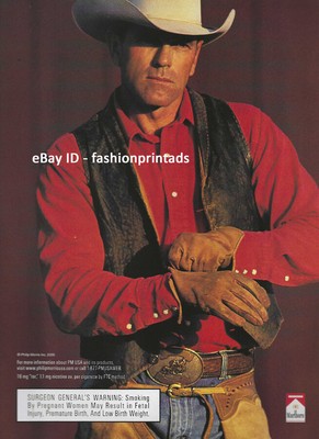 Page Magazine PRINT AD 2000 cowboy 