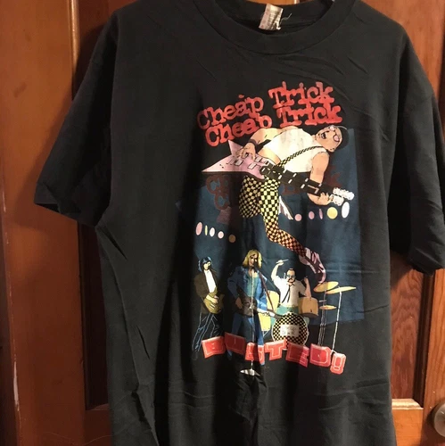 Cheap Trick Busted Tour Vintage Concert Shirt 1990s vintage concert t-shirt, vintage, single stitch, B+ condition