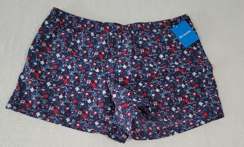 Columbia Short Court Shorts Women’s XXL Reg Fit Floral 5" Inseam Athletic Sport - Picture 5 of 5