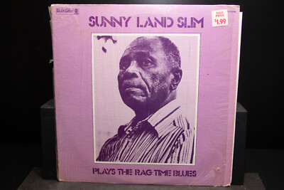 Sunny Land Slim   Plays The Rag Time Blues - Vinyl Record Lp