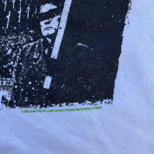 Green Day Shirt Adult Small Punk Rock Shirt 2009 Grunge DEADSTOCK NWOT Tee - Picture 2 of 8