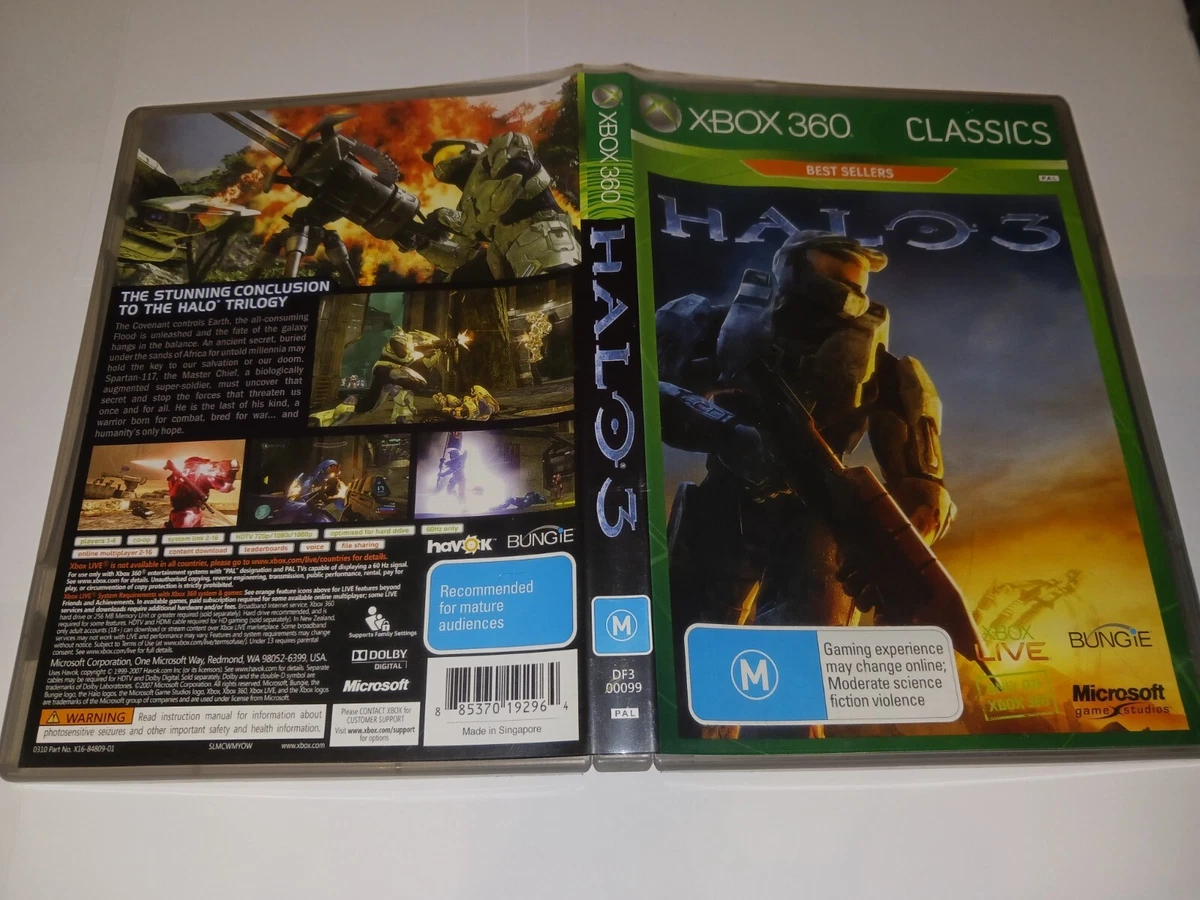 Fable II Game of the Year Edition Halo 3 Bundle Microsoft Xbox 360 PAL