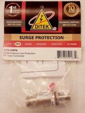 Ditek DTK-VSPN Gsm/Antenna Line protection Coax Surge with type N-Connnector NIB