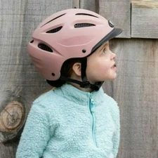 Tipperary Sportage Jr. / Toddler Equestrian Helmet - Rose Tan & Black - 8600